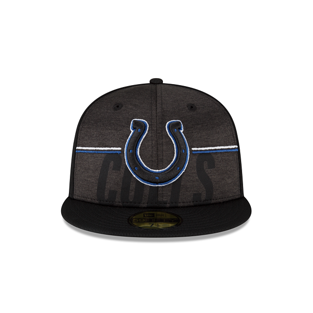 New Era Indianapolis Colts 2023 Training Black 59FIFTY Fitted Hat