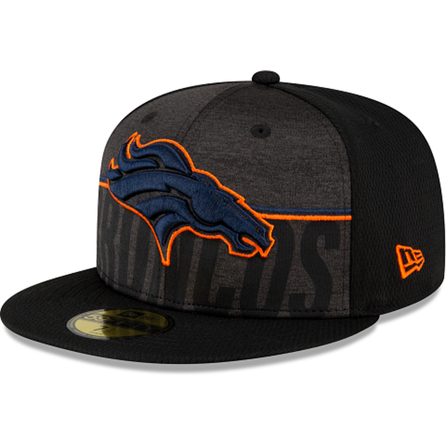 New Era Denver Broncos 2023 Training Black 59FIFTY Fitted Hat