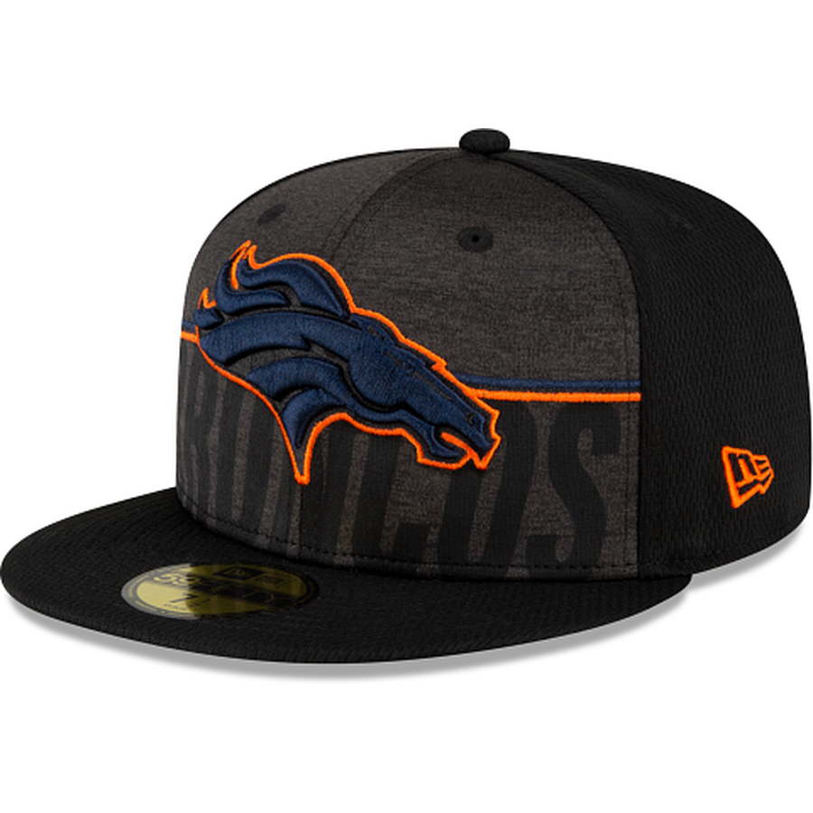 New Era Denver Broncos Fitted Hats 59FIFTY Denver Broncos Fitted