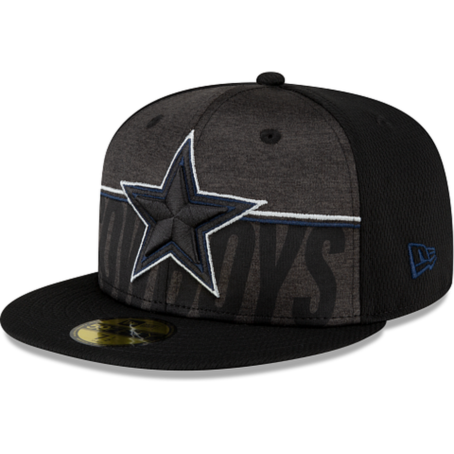 New Era Dallas Cowboys 2023 Training Black 59FIFTY Fitted Hat