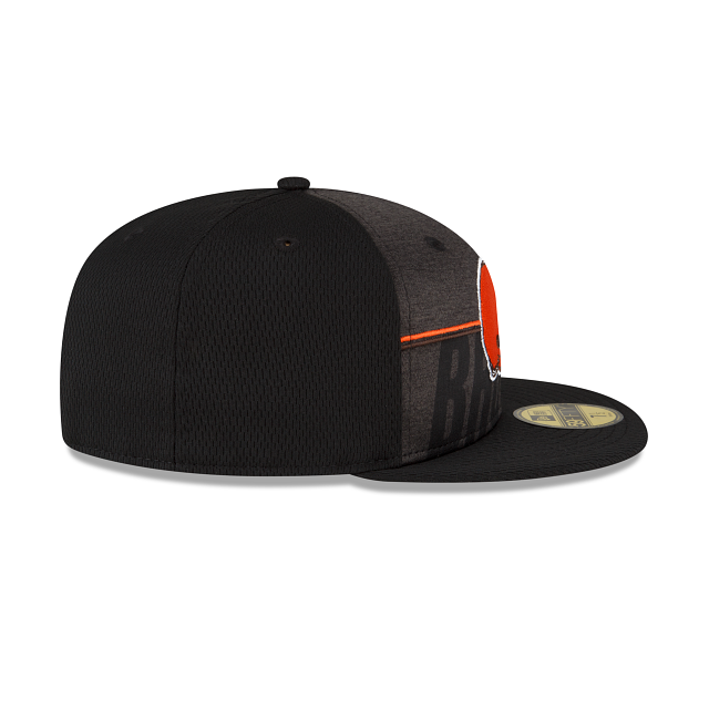 New Era Cleveland Browns 2023 Training Black 59FIFTY Fitted Hat
