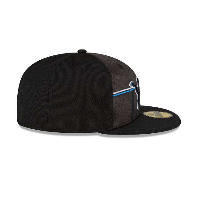 New Era Detroit Lions 2023 Training Black 59FIFTY Fitted Hat