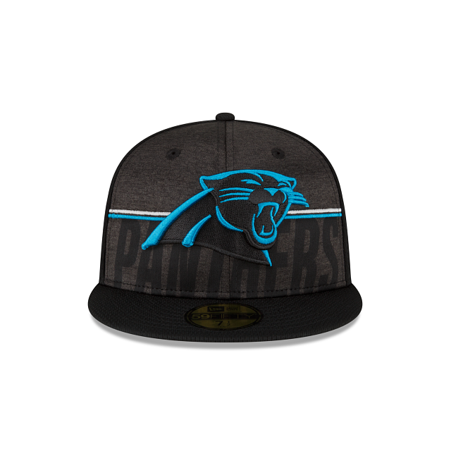 New Era Carolina Panthers 2023 Training Black 59FIFTY Fitted Hat