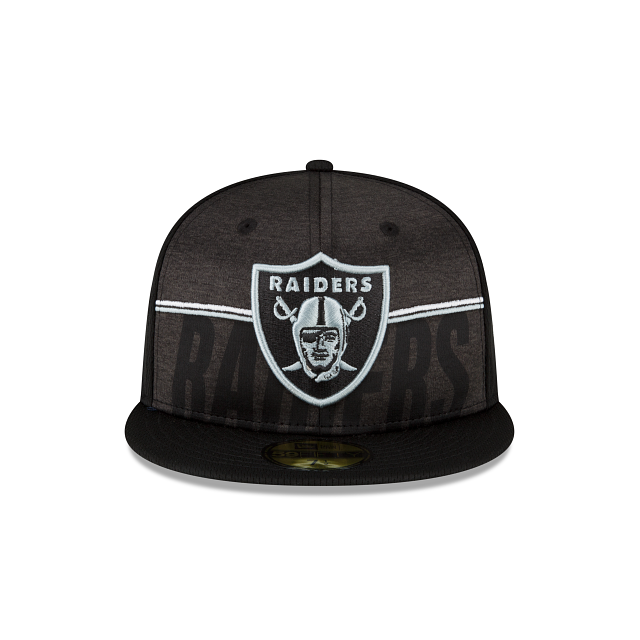New Era Las Vegas Raiders 2023 Training Black 59FIFTY Fitted Hat