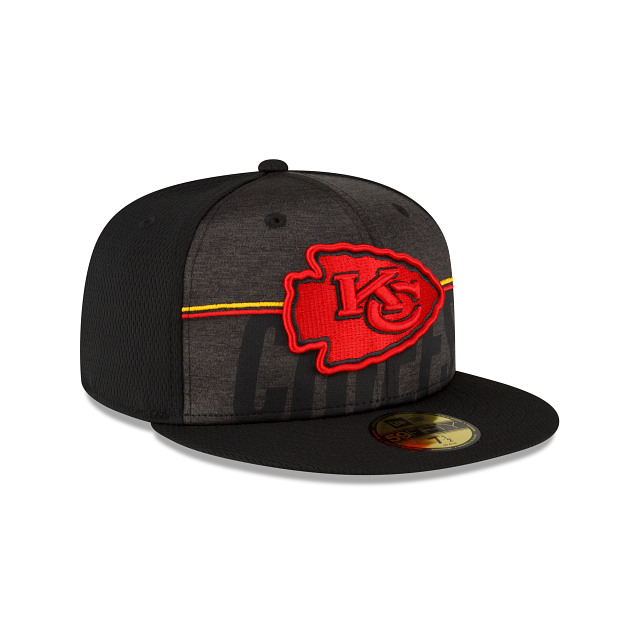 New Era Kansas City Chiefs 2023 Training Black 59FIFTY Fitted Hat