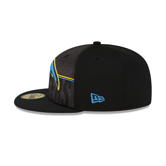 New Era Los Angeles Chargers 2023 Training Black 59FIFTY Fitted Hat