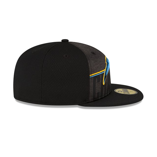 New Era Los Angeles Chargers 2023 Training Black 59FIFTY Fitted Hat