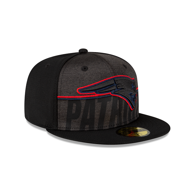 New Era New England Patriots 2023 Training Black 59FIFTY Fitted Hat