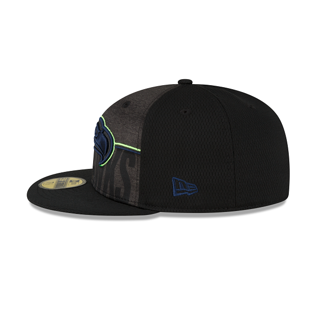 New Era Seattle Seahawks 2023 Training Black 59FIFTY Fitted Hat