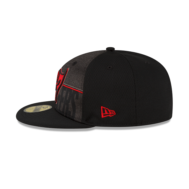New Era Tampa Bay Buccaneers 2023 Training Black 59FIFTY Fitted Hat