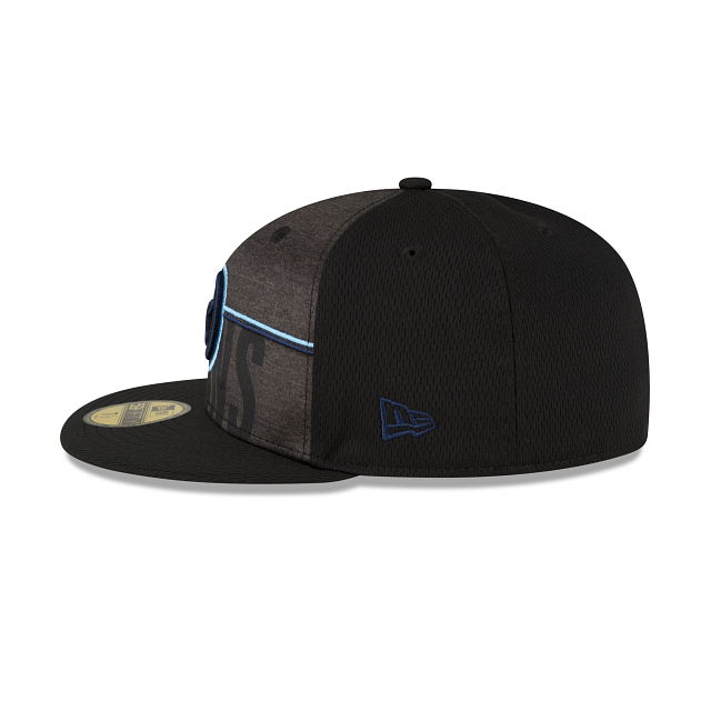New Era Tennessee Titans 2023 Training Black 59FIFTY Fitted Hat