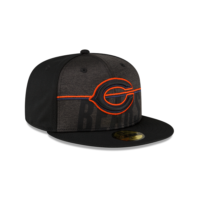 New Era Chicago Bears 2023 Training Black 59FIFTY Fitted Hat