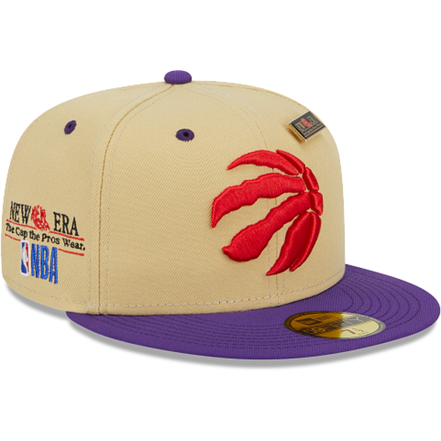 New Era Toronto Raptors Tan '59FIFTY Day' 2023 59FIFTY Fitted Hat