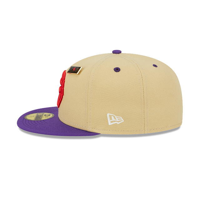 New Era Toronto Raptors Tan '59FIFTY Day' 2023 59FIFTY Fitted Hat