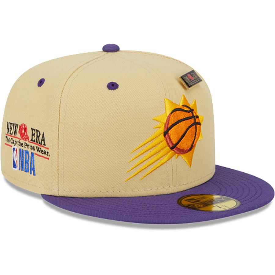 New Era Phoenix Suns Tan '59FIFTY Day' 2023 59FIFTY Fitted Hat