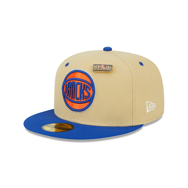 New Era New York Knicks Tan '59FIFTY Day' 2023 59FIFTY Fitted Hat