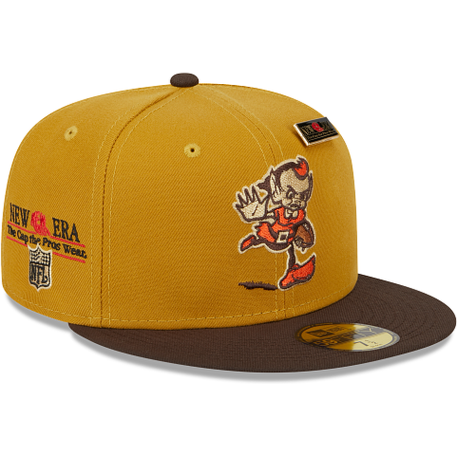 New Era Cleveland Browns Bronze '59FIFTY Day' 2023 59FIFTY Fitted Hat