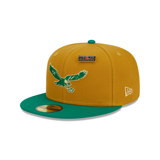 New Era Philadelphia Eagles Bronze '59FIFTY Day' 2023 59FIFTY Fitted Hat