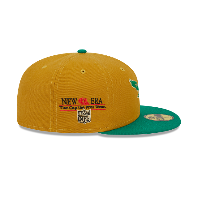 Philadelphia Eagles 2025 Draft 59FIFTY A-Frame Fitted Hat, Green - Size: 7 3/4, by New Era