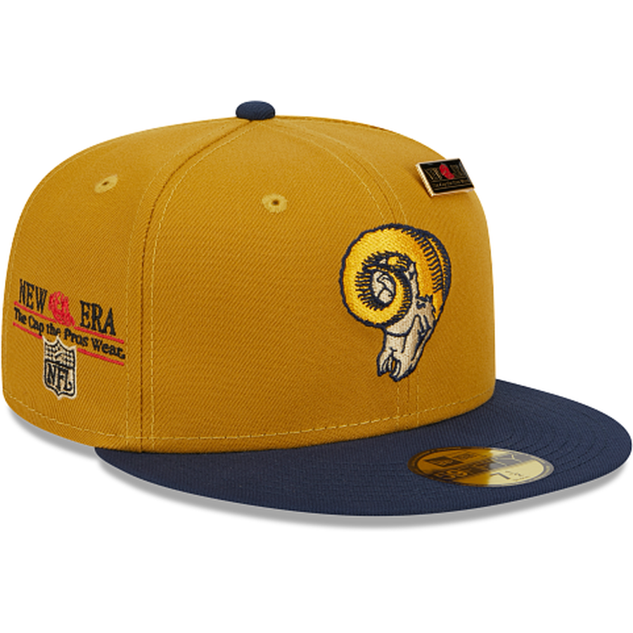 New Era Los Angeles Rams Bronze '59FIFTY Day' 2023 59FIFTY Fitted Hat