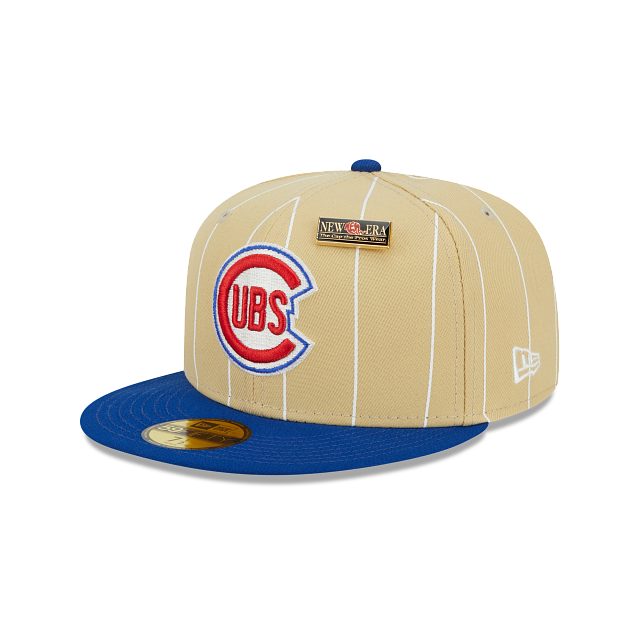 New Era Chicago Cubs Pinstripe '59FIFTY Day' 2023 59FIFTY Fitted Hat