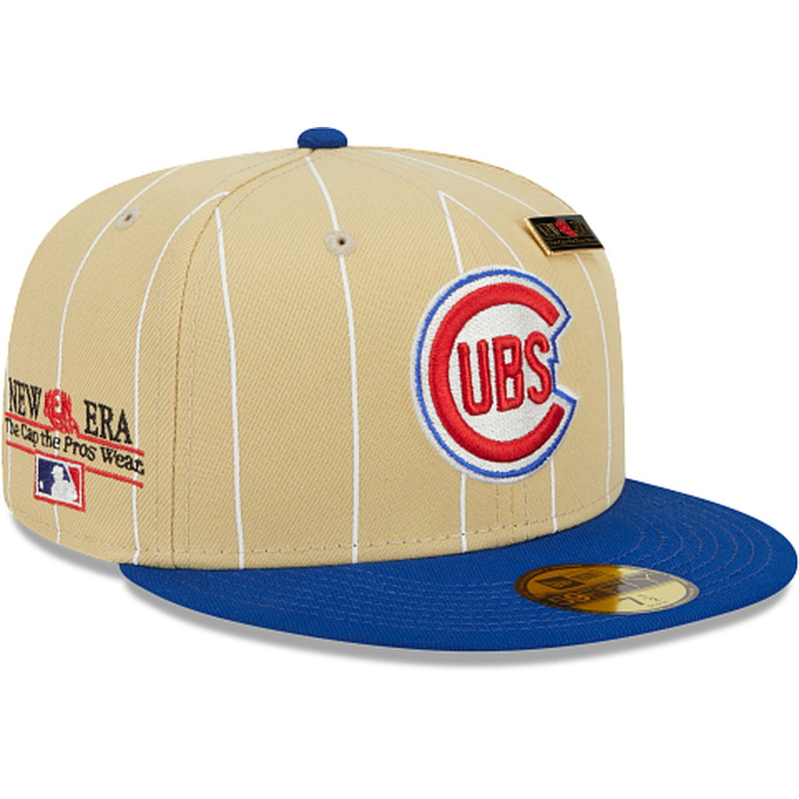 New Era Chicago Cubs Pinstripe '59FIFTY Day' 2023 59FIFTY Fitted Hat