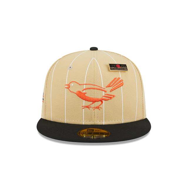 New Era Baltimore Orioles Pinstripe '59FIFTY Day' 2023 59FIFTY Fitted Hat