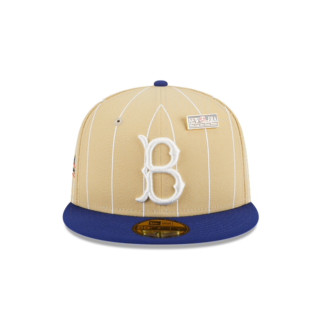 New Era Brooklyn Dodgers Pinstripe '59FIFTY Day' 2023 59FIFTY Fitted Hat