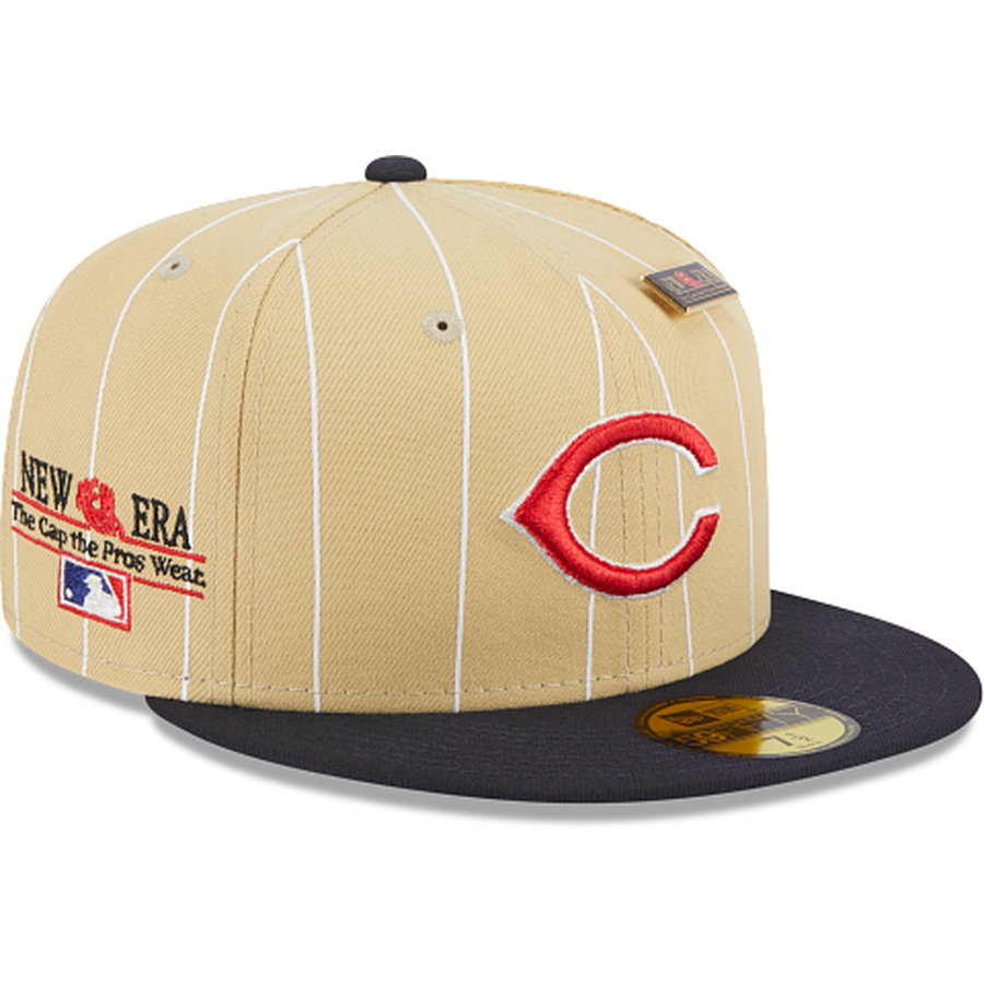 New Era Cincinnati Reds Pinstripe '59FIFTY Day' 2023 59FIFTY Fitted Hat