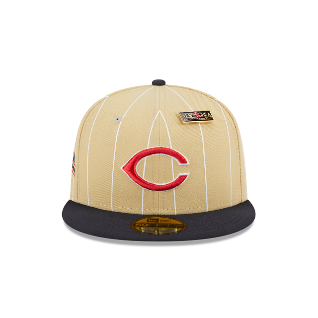 New Era Cincinnati Reds Pinstripe '59FIFTY Day' 2023 59FIFTY Fitted Hat