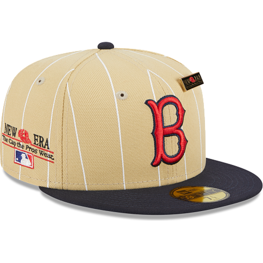 Boston red sales sox fitted hats