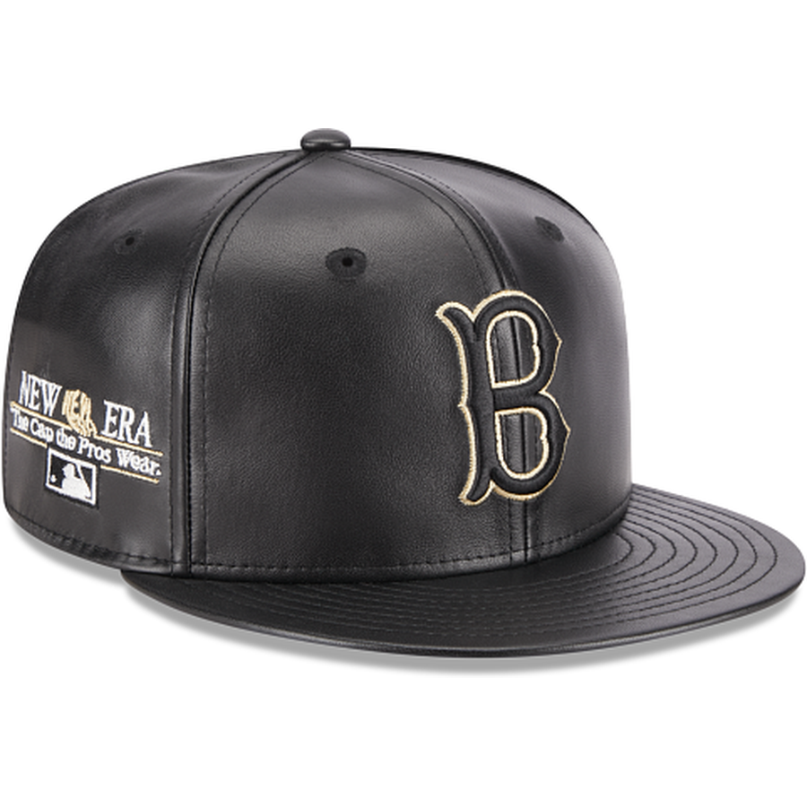 New Era Boston Red Sox Leather '59FIFTY Day' 2023 59FIFTY Fitted Hat