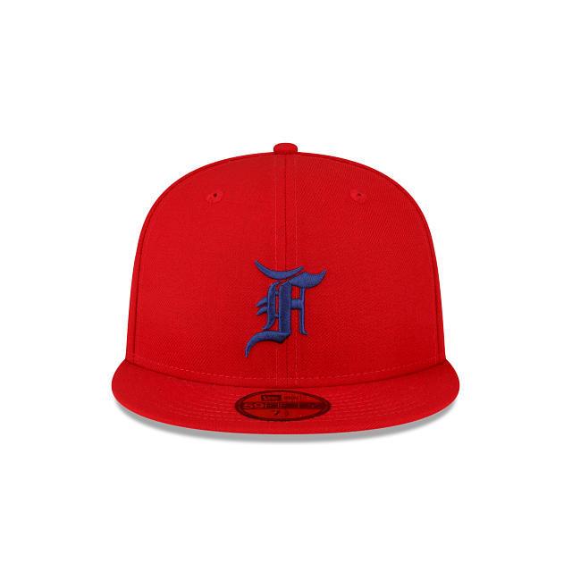 New Era Fear of God Essentials Classic Texas Rangers 2023 59FIFTY Fitted Hat