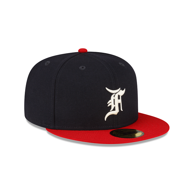 New Era Fear of God Essentials Classic Atlanta Braves 2023 59FIFTY Fitted Hat