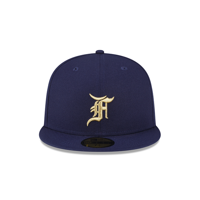 Christian Yelich Milwaukee Brewers Navy 2021 Clubhouse 59FIFTY Fitted Hat