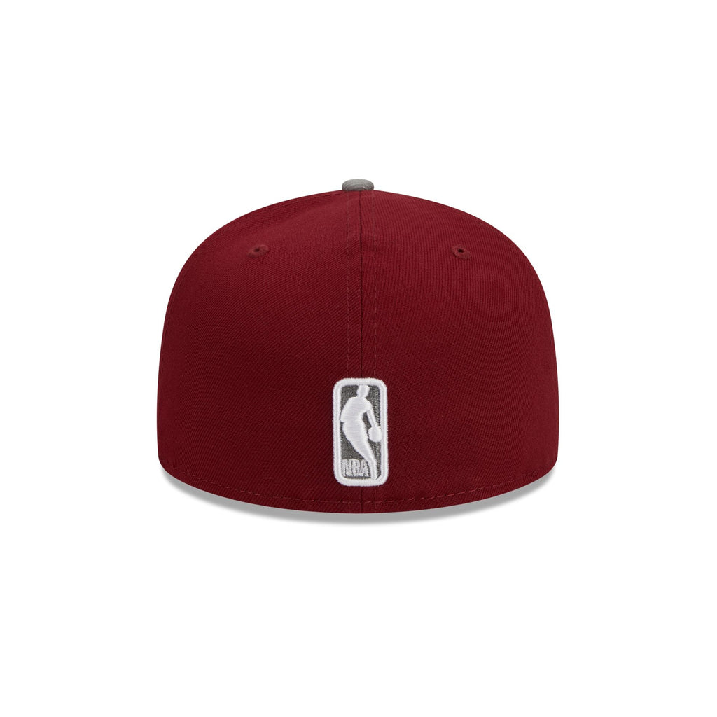 New Era Brooklyn Nets Colorpack Burgundy/Grey 2023 59FIFTY Fitted Hat