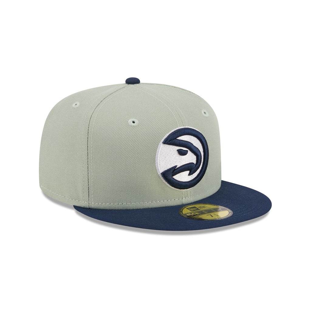 New Era Atlanta Hawks Colorpack Gray/Navy 2023 59FIFTY Fitted Hat