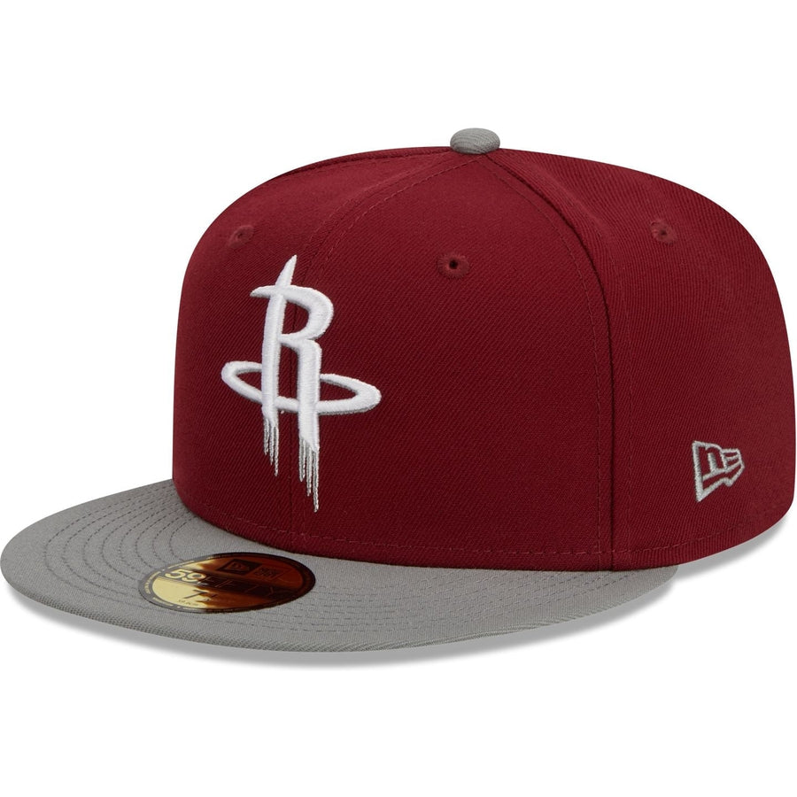 New Era Houston Rockets Colorpack Burgundy/Grey 2023 59FIFTY Fitted Ha