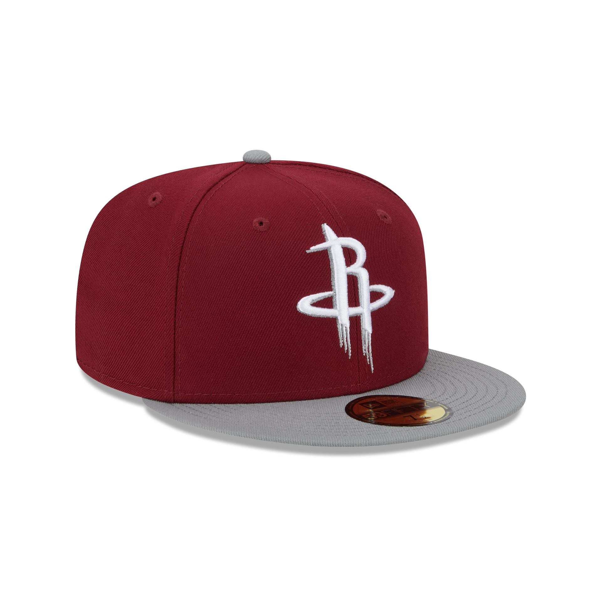 New Era Houston Rockets Colorpack Burgundy/Grey 2023 59FIFTY Fitted Ha