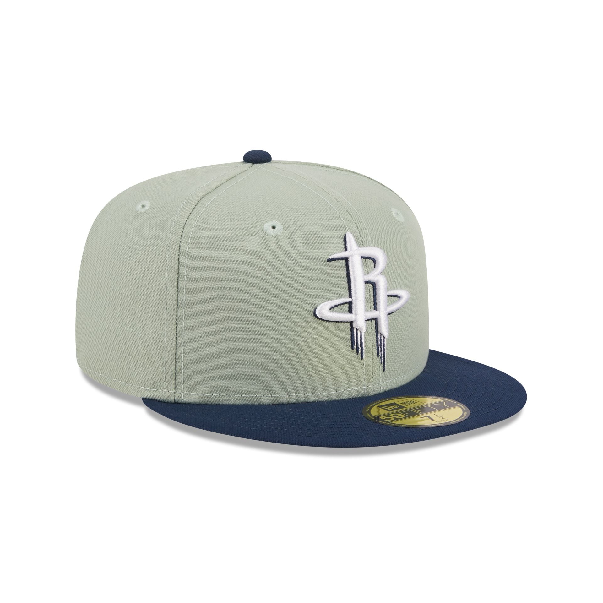 Houston Rockets Spaceman Fitted New Era Houston Rockets Colorpack Gray/Navy 2023 59FIFTY Fitted Hat