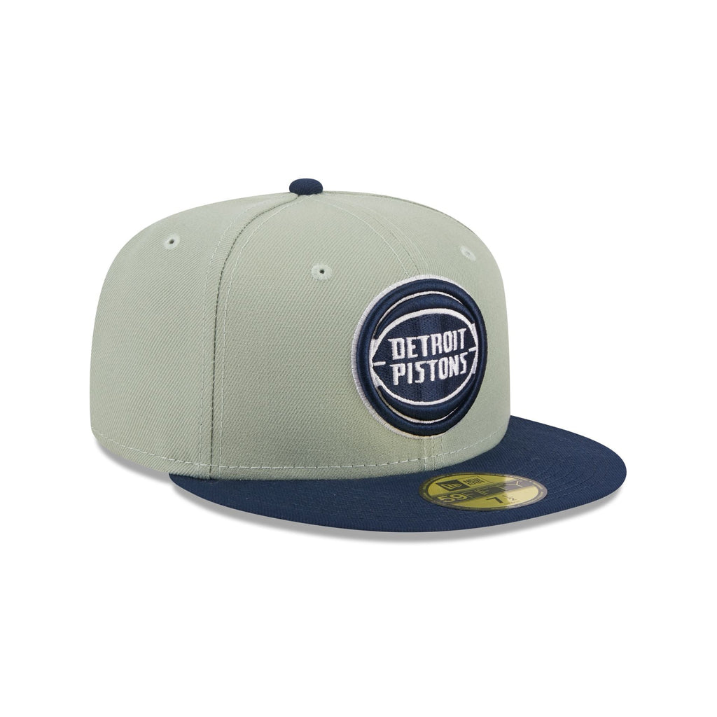 New Era Detroit Pistons Colorpack Gray/Navy 2023 59FIFTY Fitted Hat