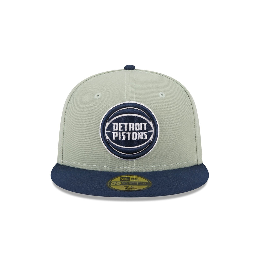New Era Detroit Pistons Colorpack Gray/Navy 2023 59FIFTY Fitted Hat