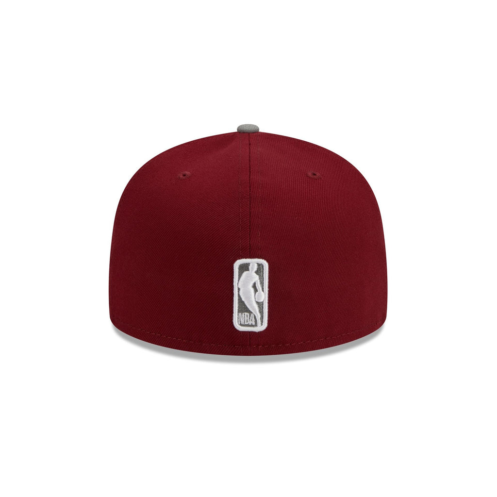 New Era Indiana Pacers Colorpack Burgundy/Grey 2023 59FIFTY Fitted Hat