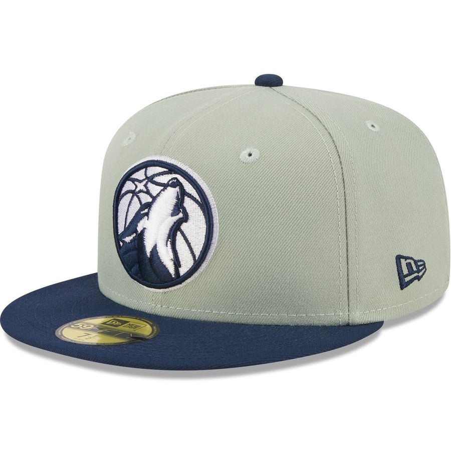 New Era Minnesota Timberwolves Colorpack Gray/Navy 2023 59FIFTY Fitted Hat