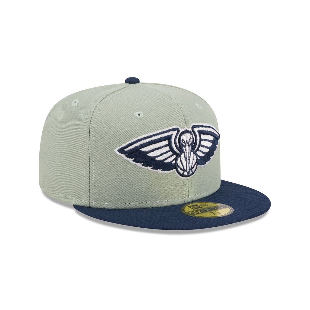 New Era New Orleans Pelicans Colorpack Gray/Navy 2023 59FIFTY Fitted Hat
