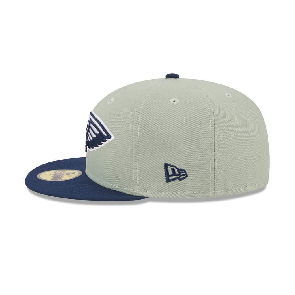 New Era New Orleans Pelicans Colorpack Gray/Navy 2023 59FIFTY Fitted Hat