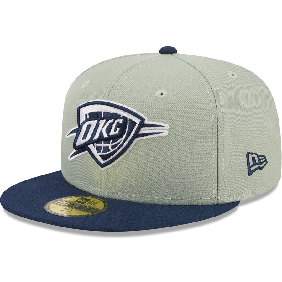 New Era Oklahoma City Thunder Colorpack Gray/Navy 2023 59FIFTY Fitted Hat