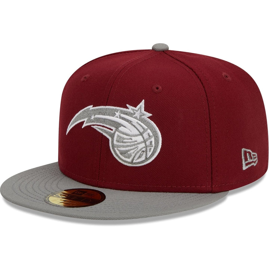 New Era Orlando Magic Colorpack Burgundy/Grey 2023 59FIFTY Fitted Hat
