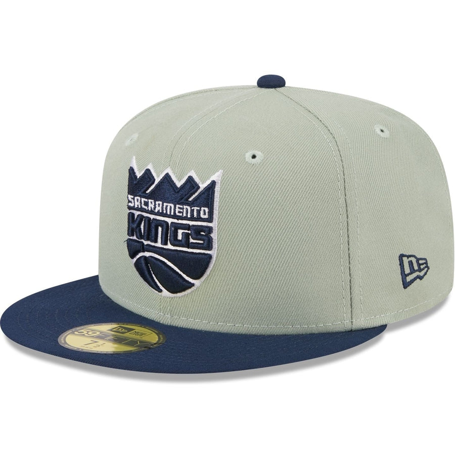 New Era Sacramento Kings Colorpack Gray/Navy 2023 59FIFTY Fitted Hat