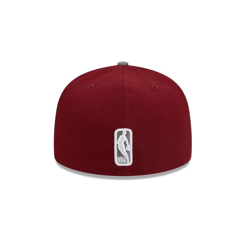 New Era San Antonio Spurs Colorpack Burgundy/Grey 2023 59FIFTY Fitted Hat